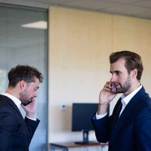 Sebastiaan en Bram in gesprek