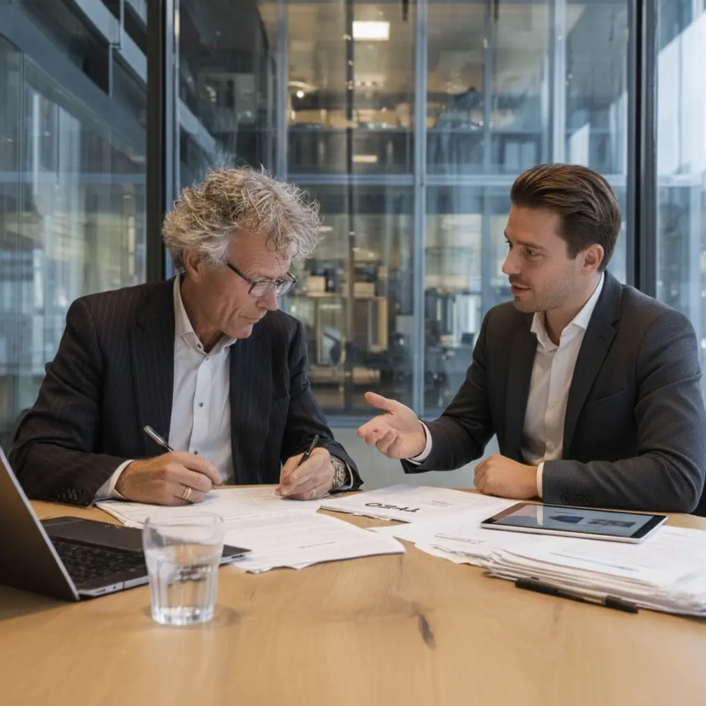 Buy and build management in overleg